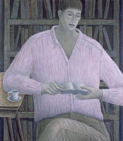 Man Reading, 1998 by Ruth Addinall